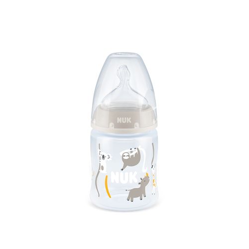 Mamadeira Anticólica Controle Temperatura 150ml NUK - Branca