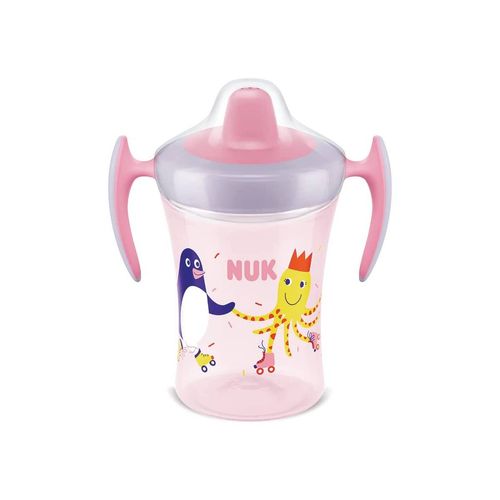Copo de Treinamento NUK Evolution 230ml - Rosa