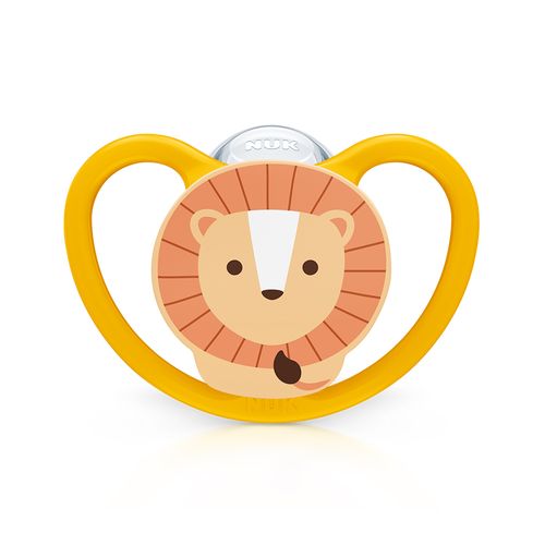 Chupeta  Space 18+ meses NUK - Amarelo
