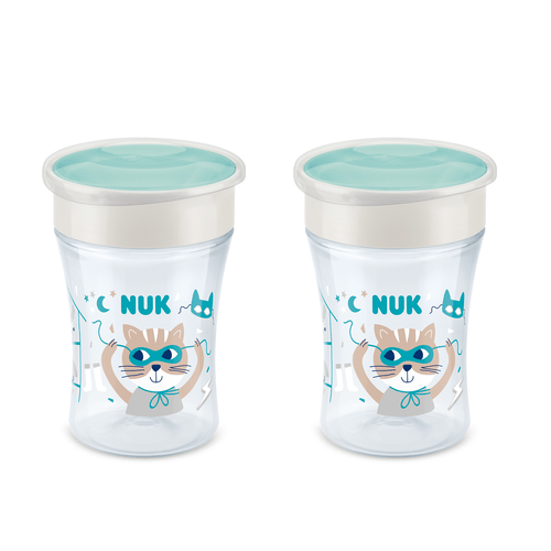 Kit 2 Copos Magic Cup 360° Evolution Boy - NUK